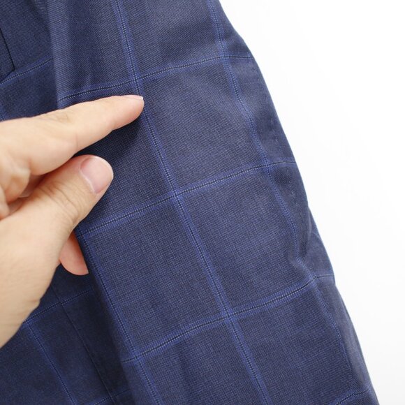 Suitsupply Sport Coat Mens 38R Lazio Slim TWo Button Plaid Pure Wool Super 110s - Picture 11 of 16